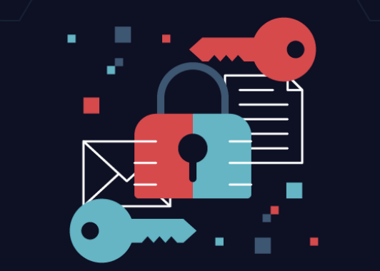 Padlock and keys image